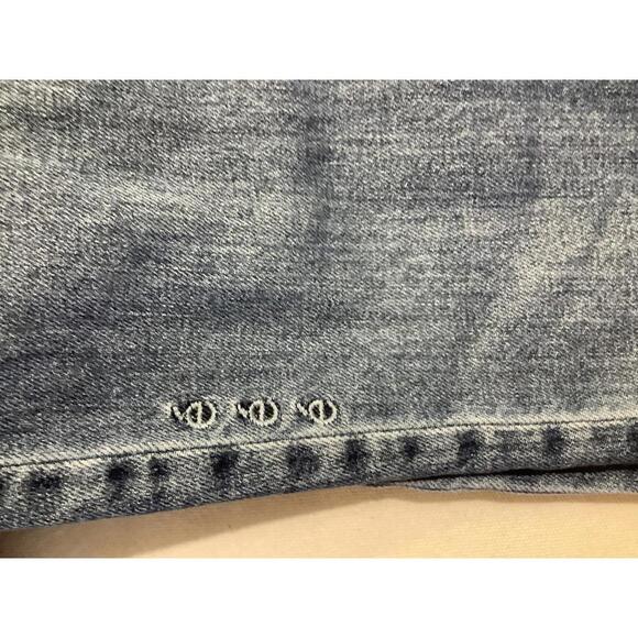 Etica Button Fly Mid Wash Skinny Jeans 26 Denim Casual Luxury Fall Winter Basics - Picture 2 of 6